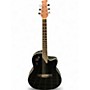 Used Applause AE44 II Black Acoustic Electric Guitar Black