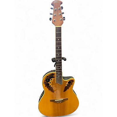 Used Applause AE48 Natural Acoustic Electric Guitar