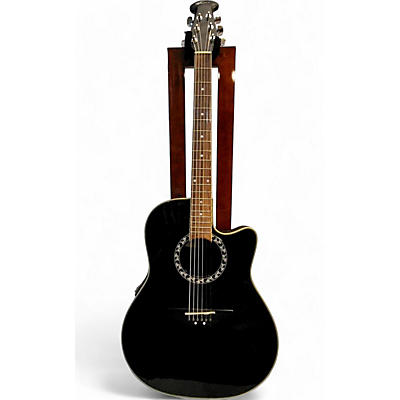 Used Applause aE227 Black Acoustic Electric Guitar