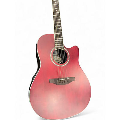 Used Applause ab24-2s Dakota Red Acoustic Electric Guitar