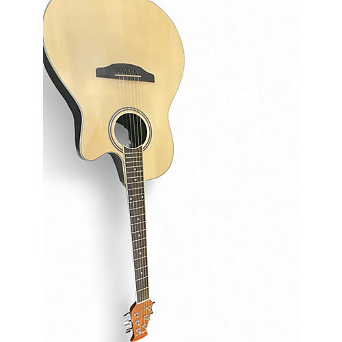 Used Applause ab24-4s Natural Acoustic Electric Guitar Natural