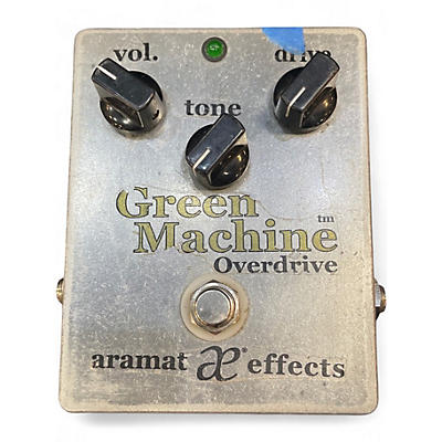 Used Aramat Ae Effects Green Machine Overdrive Effect Pedal