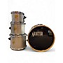 Used Arbiter 4 Piece ADVANCED TUNING Silver Sparkle Drum Kit Silver Sparkle