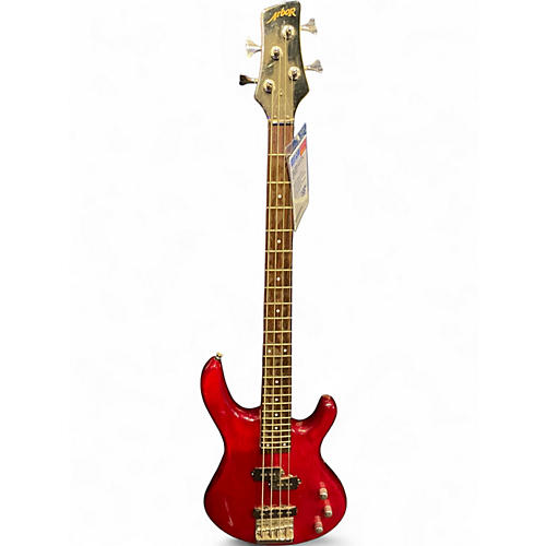 Used Arbor P STYLE BASS Crimson Red Trans Electric Bass Guitar Crimson Red Trans