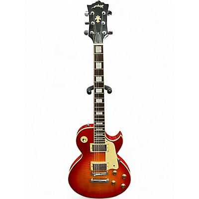 Used Arbor Single cut HH 2 Color Sunburst Solid Body Electric Guitar