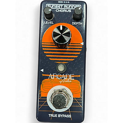 Used Arcade Audio SUNSET RUNNER CHORUS Effect Pedal