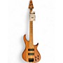 Used Aria 5 string brown Electric Bass Guitar brown