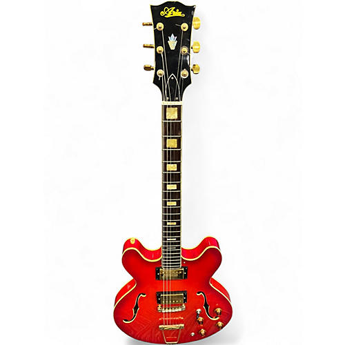 Used Aria 5502 2 Color Sunburst Hollow Body Electric Guitar 2 Color Sunburst