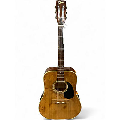 Used Aria 9600C Natural Acoustic Guitar