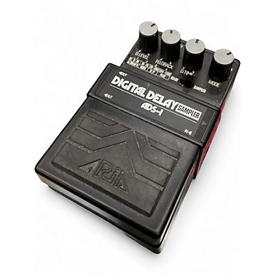 Used Aria ADS-1 Stereo Digital Delay Sampler Effect Pedal