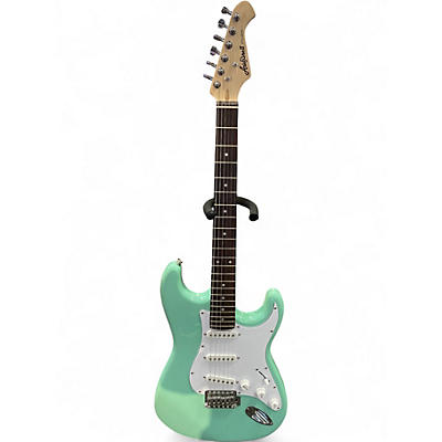 Used Aria ARIA PRO II SEA FOAM GREEN Solid Body Electric Guitar