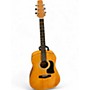 Used Aria AW100 Natural Acoustic Guitar Natural