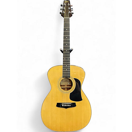 Used Aria AW200F Natural Acoustic Guitar Natural