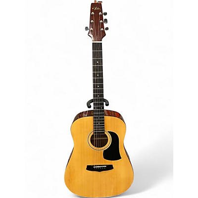 Used Aria AW75 Natural Acoustic Guitar