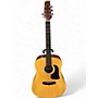 Used Aria AW75 Natural Acoustic Guitar Natural