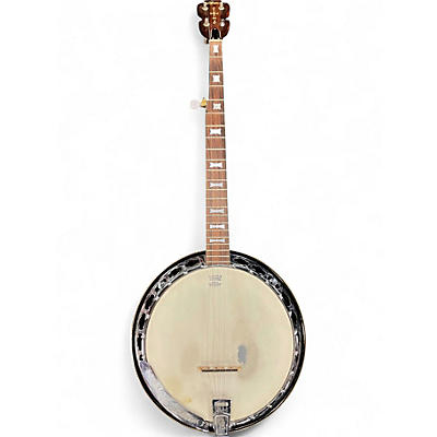 Used Aria BOWTIE DELUXE Natural Banjo