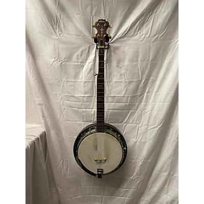 Aria Used Aria BOWTIE Natural Banjo