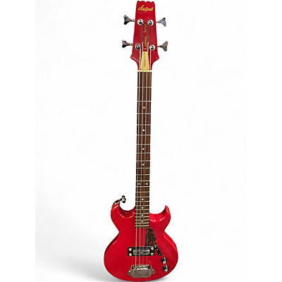 Used Aria CARDINAL RED  Electric Bass Guitar