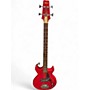 Used Aria CARDINAL RED  Electric Bass Guitar RED