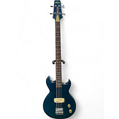 Aria Used Aria CSB-380 Ocean Blue Electric Bass Guitar