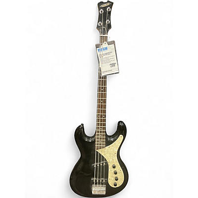 Used Aria DIAMOND BASS Black Electric Bass Guitar