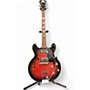 Used Aria DIAMOND RED BURST Hollow Body Electric Guitar RED BURST
