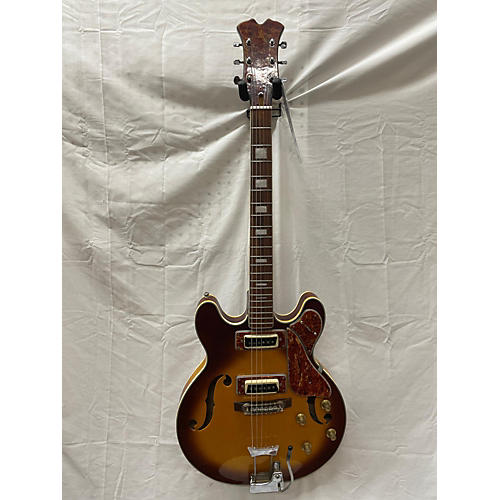 Aria Used Aria Diamnd 1202 T 2 Tone Sunburst Hollow Body Electric Guitar 2 Tone Sunburst