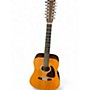 Used Aria LW15T Natural 12 String Acoustic Guitar Natural
