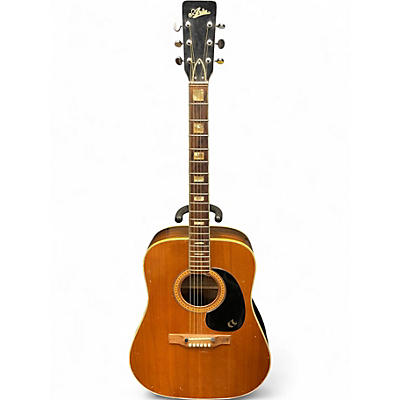 Used Aria Model 6712 Flat Top Natural Acoustic Guitar