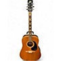 Used Aria Model 6712 Flat Top Natural Acoustic Guitar Natural