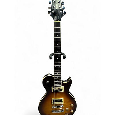 Used Aria PE Elite 2 Color Sunburst Solid Body Electric Guitar