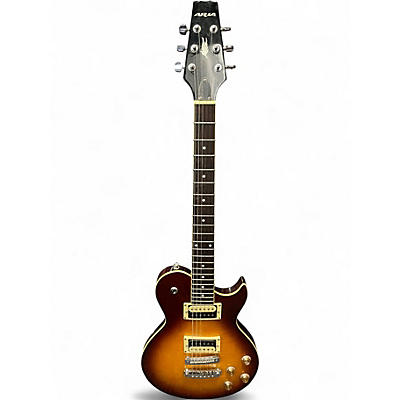 Used Aria PE Elite 2 Tone Sunburst Solid Body Electric Guitar