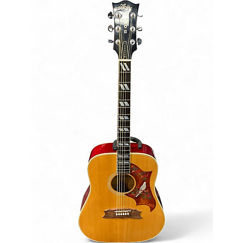 Used Aria PRO 2 CUSTOM NATURAL Acoustic Guitar NATURAL