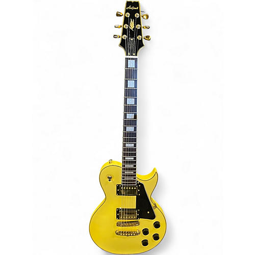 Used Aria PRO II 350 CT Yellow Solid Body Electric Guitar Yellow
