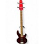 Used Aria PRO II Candy Apple Red Electric Bass Guitar Candy Apple Red
