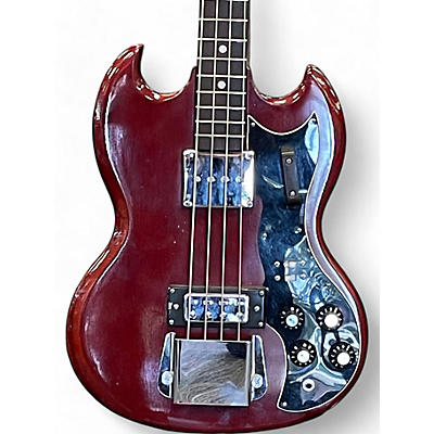 Used Aria PRO II EB Cherry Electric Bass Guitar