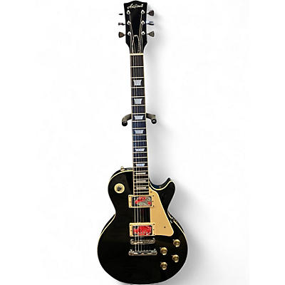 Used Aria PRO II LS-500 MIJ Black Solid Body Electric Guitar