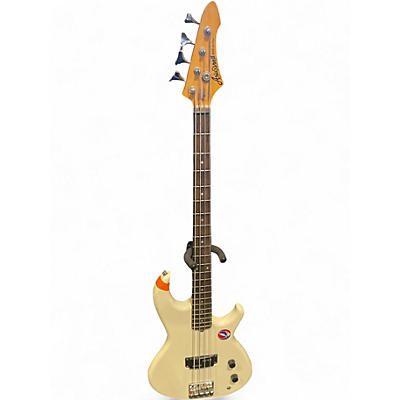 Used Aria PRO II RSB Alpine White Electric Bass Guitar