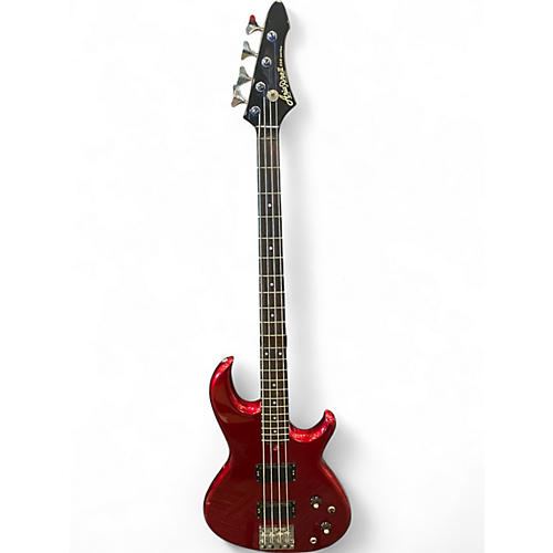 Used Aria PRO II RSB BASS RED Electric Bass Guitar RED