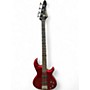 Used Aria PRO II RSB BASS RED Electric Bass Guitar RED
