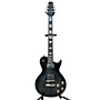 Used Aria Used Aria PRO II SINGLECUT HH TRANSPARENT BLACK Solid Body Electric Guitar TRANSPARENT BLACK