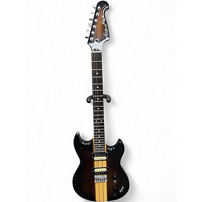 Used Aria PRO TS400 TRI SOUND SERIES BROWN BURST Solid Body Electric Guitar