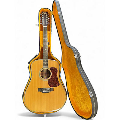 Used Aria PW4012 Natural 12 String Acoustic Guitar