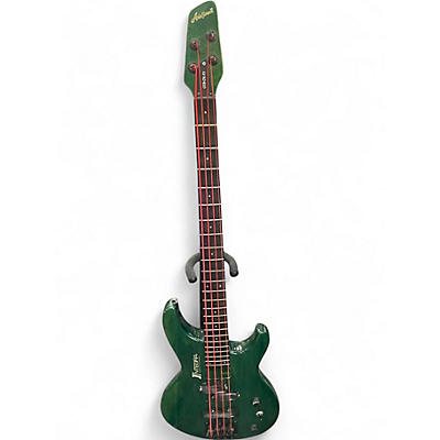 Used Aria Pro II GTB-DX-PJ GREEN Electric Bass Guitar