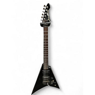 Used Aria Pro II Ironman Standard Black Solid Body Electric Guitar