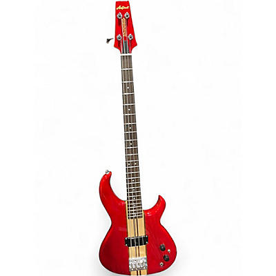 Used Aria Pro II SB-700 Red Electric Bass Guitar