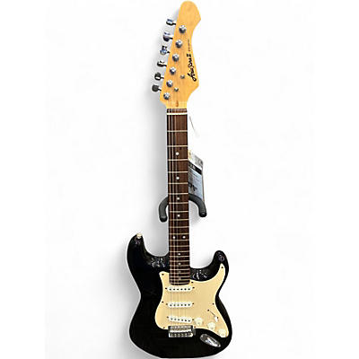 Used Aria Pro II STG black Solid Body Electric Guitar
