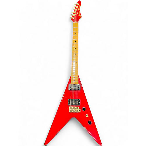 Used Aria Pro II XX Deluxe Red Solid Body Electric Guitar Red