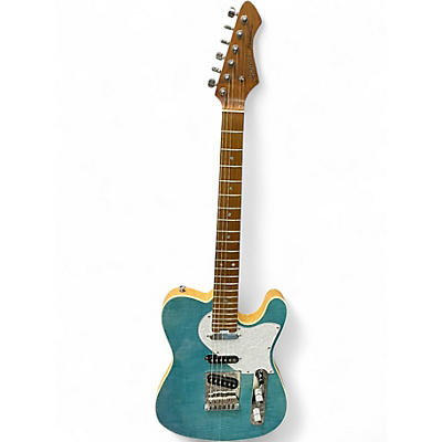Used Aria Pro Ii NASHVILLE BLUE Solid Body Electric Guitar