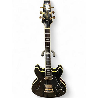 Used Aria Pro Ii TA60 Black Hollow Body Electric Guitar